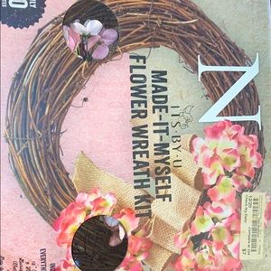 Made it myself flower wreath kit